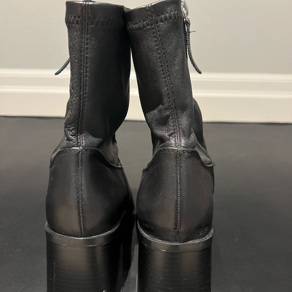 Zara black boots, W7.5 - Picture 2 of 4